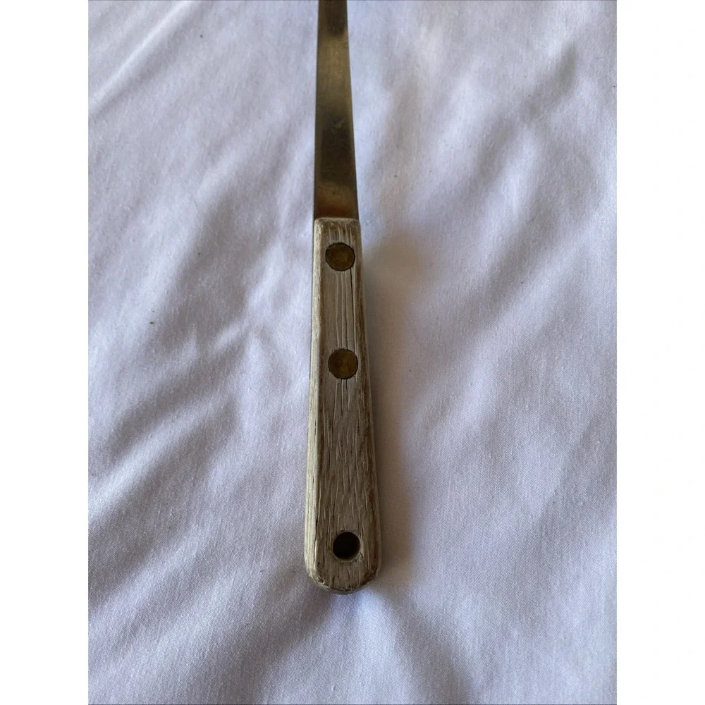 1970's Vintage Stanhome Stainless Steel Slotted Spoon & Vintage Flipper Lot of 2
